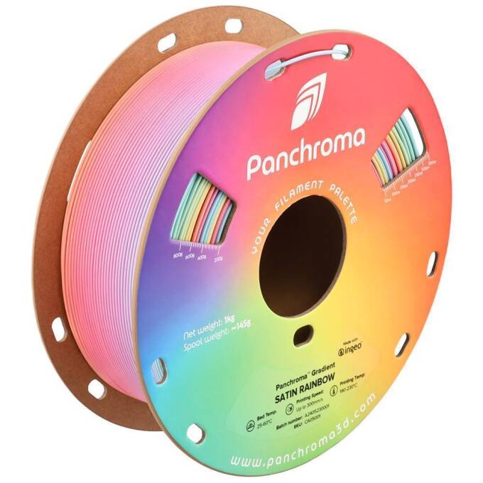 PolyMaker Panchroma PLA Gradient Satin Rainbow 1,75 mm 1.000 g