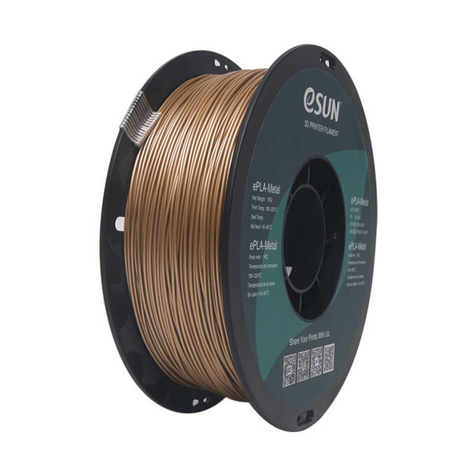 eSun ePLA-Metal 1.75 mm Antique Brass 1.000 g