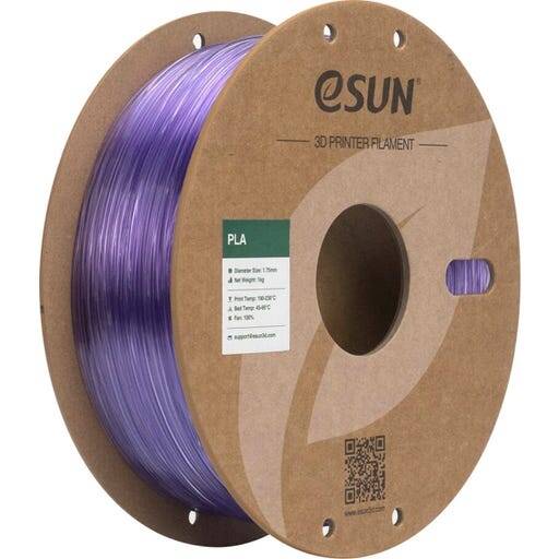 eSun PLA-Clear Rainbow Purple 1,75 mm 1000 g
