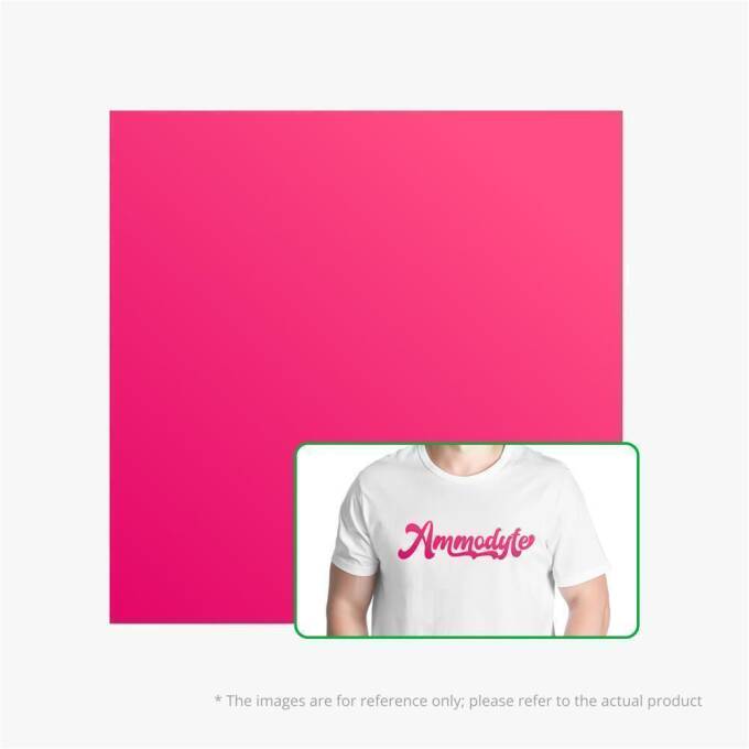 Bambu Lab Matte Heat Transfer Vinyl Neon Pink 10 Stück