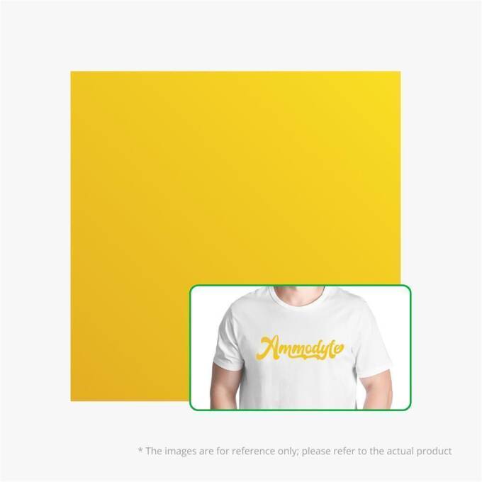 Bambu Lab Matte Heat Transfer Vinyl Lemon Yellow 10 Stück