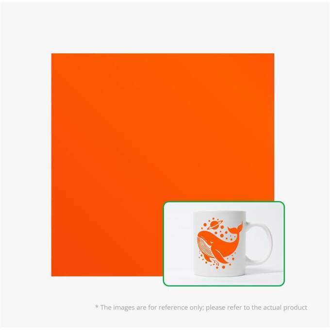 Bambu Lab Matte Removable Vinyl Orange 10 Stück