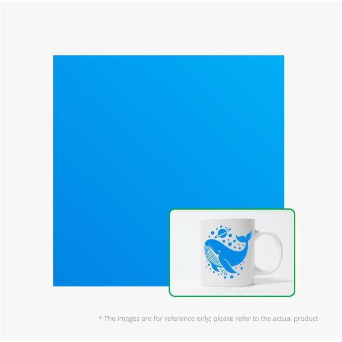 Bambu Lab Matte Removable Vinyl Blue 10 Stück