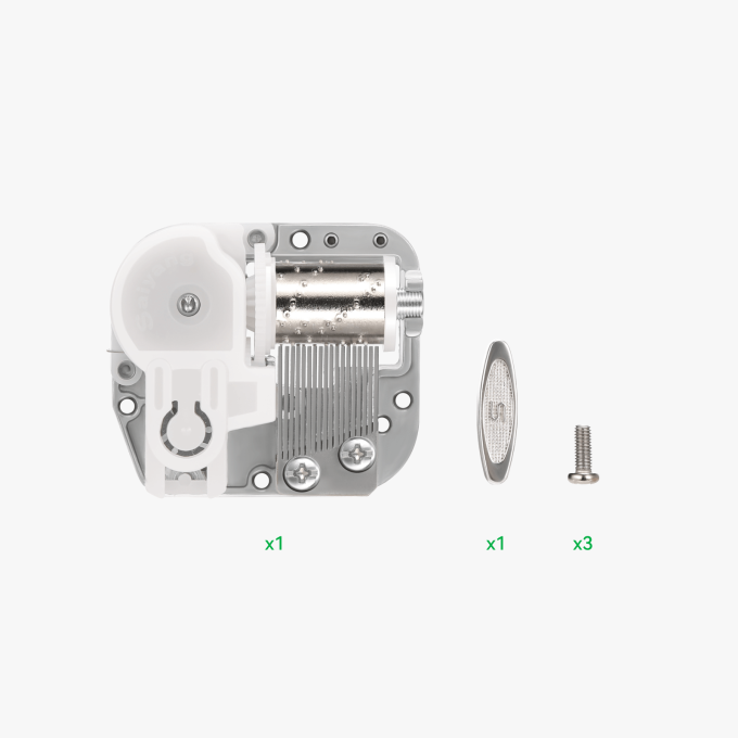 Bambu Lab Piano Music Box Bottom Winding Kit