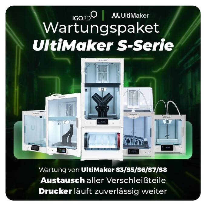 Wartungspaket UltiMaker S-Serie