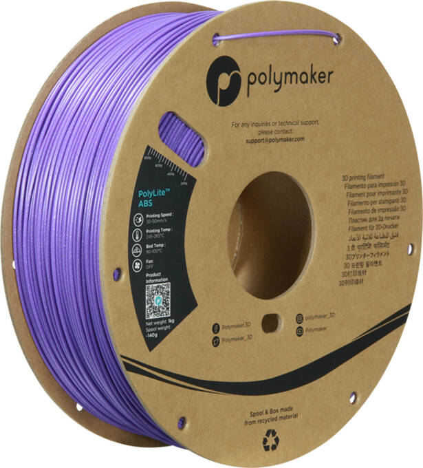 Polymaker ABS Galaxy Purple 1,75 mm 1.000 g