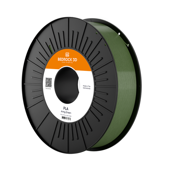 Bedrock 3D PLA Army Green 2.85 mm 750 g