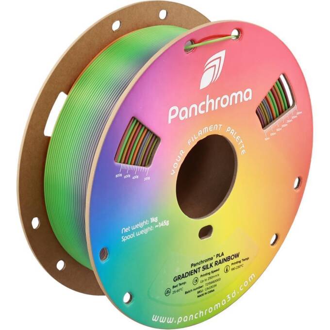 Polymaker Panchroma PLA Gradient Silk Rainbow 1,75 mm 1.000 g