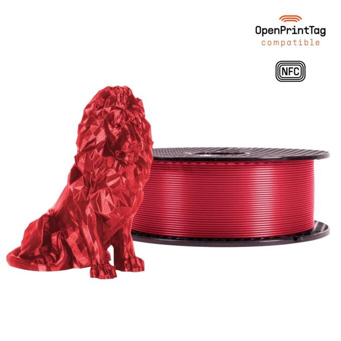 Original Prusa Prusament PLA (NFC) Galaxy Red 1,75 mm 1.000 g