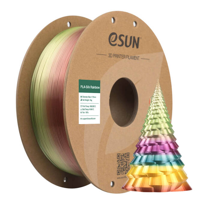 eSun PLA-Silk Rainbow Rainbow B 1.75 mm 1.000 g