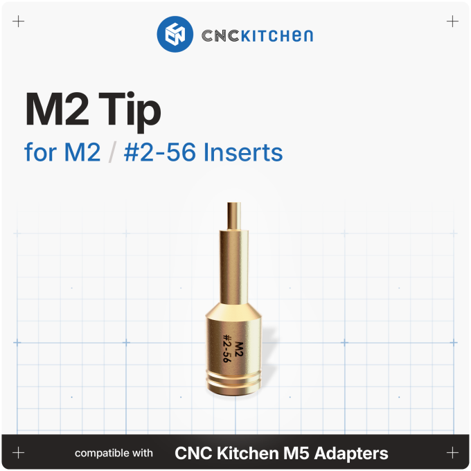 CNC Kitchen Einschmelzspitze M2