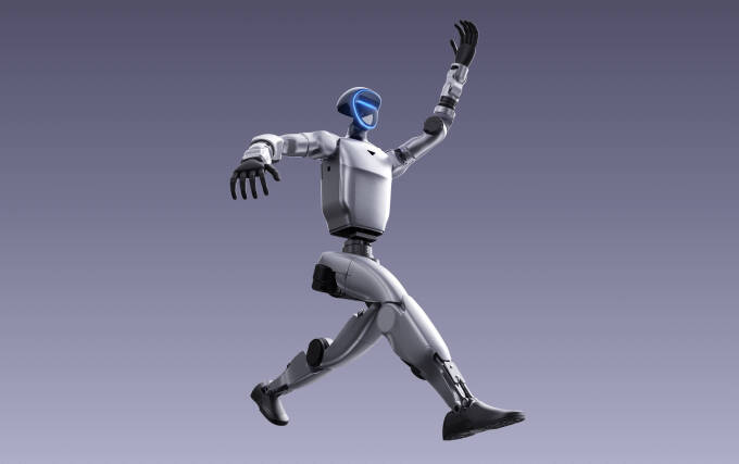 Unitree G1 EDU-U6 DoF 5-Finger Dex mit Tastsensoren humanoider Roboter