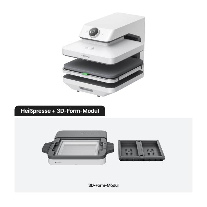 xTool WonderPress + 3D-Form-Modul