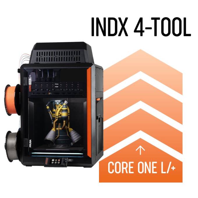 Original Prusa CORE One INDX Conversion Kit 4-Tool CORE One L