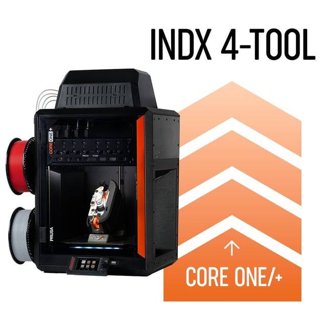 Original Prusa CORE One INDX Conversion Kit 4-Tool CORE One/+