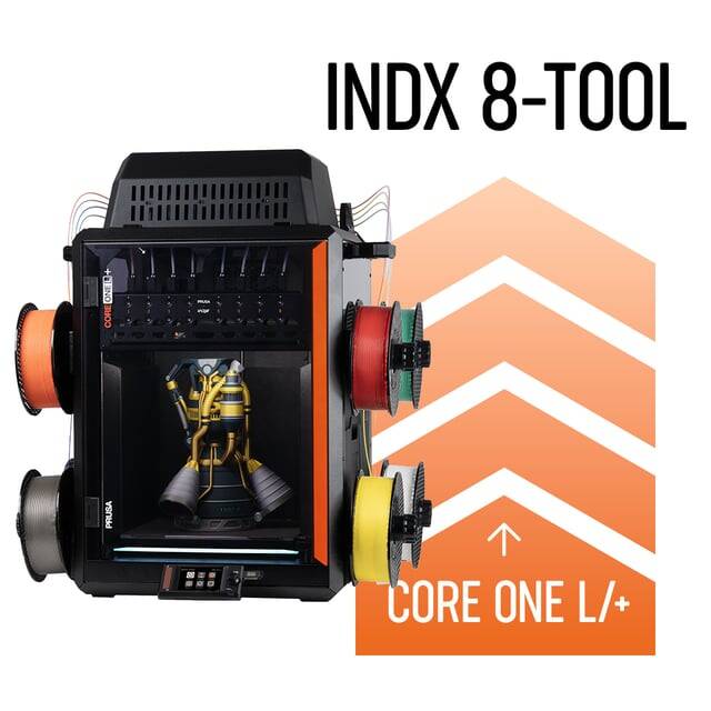 Original Prusa CORE One INDX Conversion Kit 8-Tool CORE One L