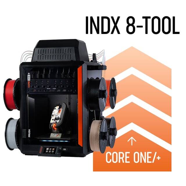 Original Prusa CORE One INDX Conversion Kit 8-Tool CORE One/+