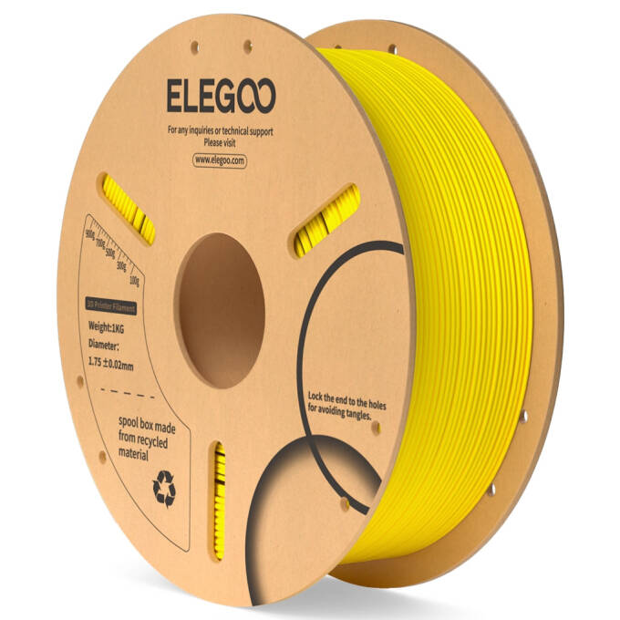Elegoo PLA 1.75 mm 1.000 g ABS-Spule Yellow