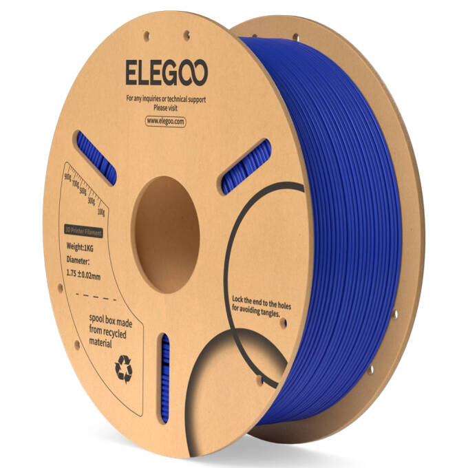 Elegoo PLA 1.75 mm 1.000 g ABS-Spule Dark Blue