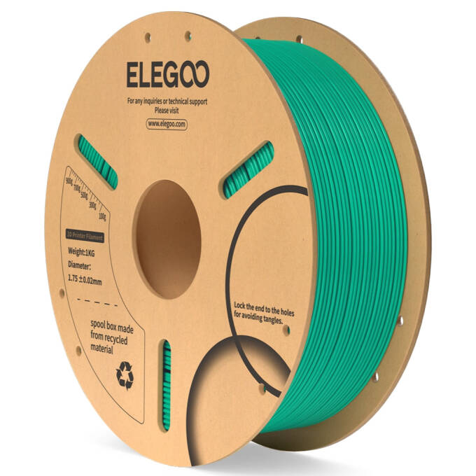 Elegoo PLA 1.75 mm 1.000 g ABS-Spule Sea Green