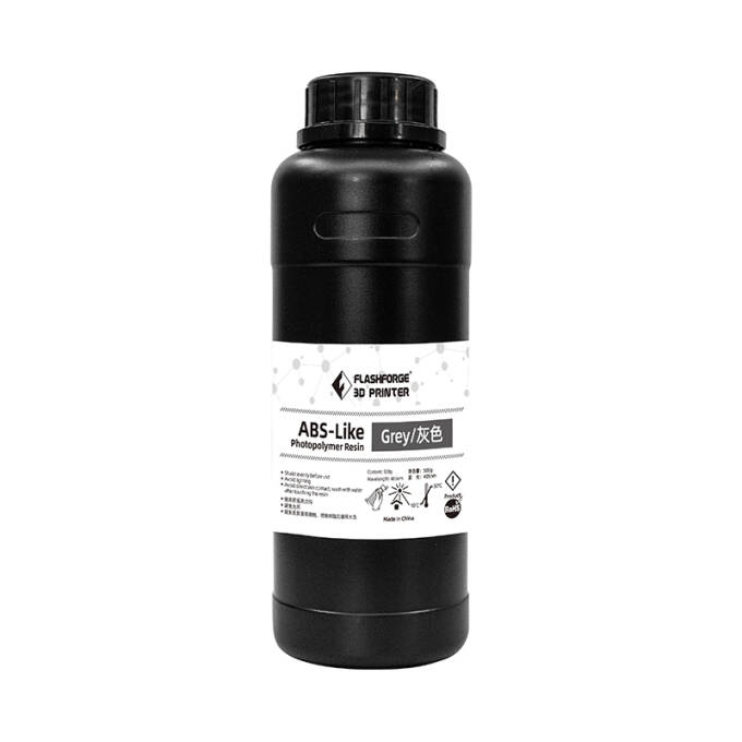 Flashforge ABS Like Grau 500 ml