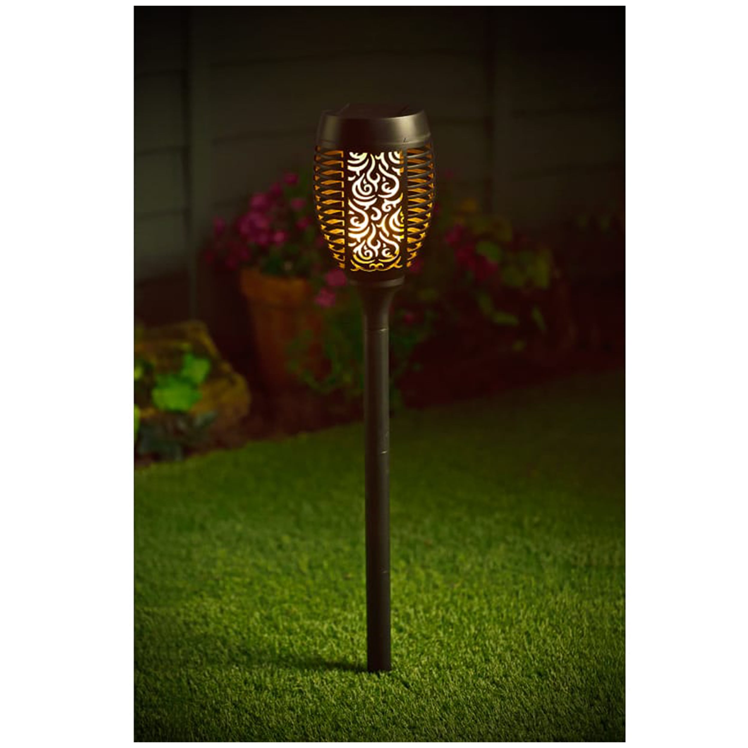 Solar Gartenstecker Morocco Flammeneffekt 78x12cm