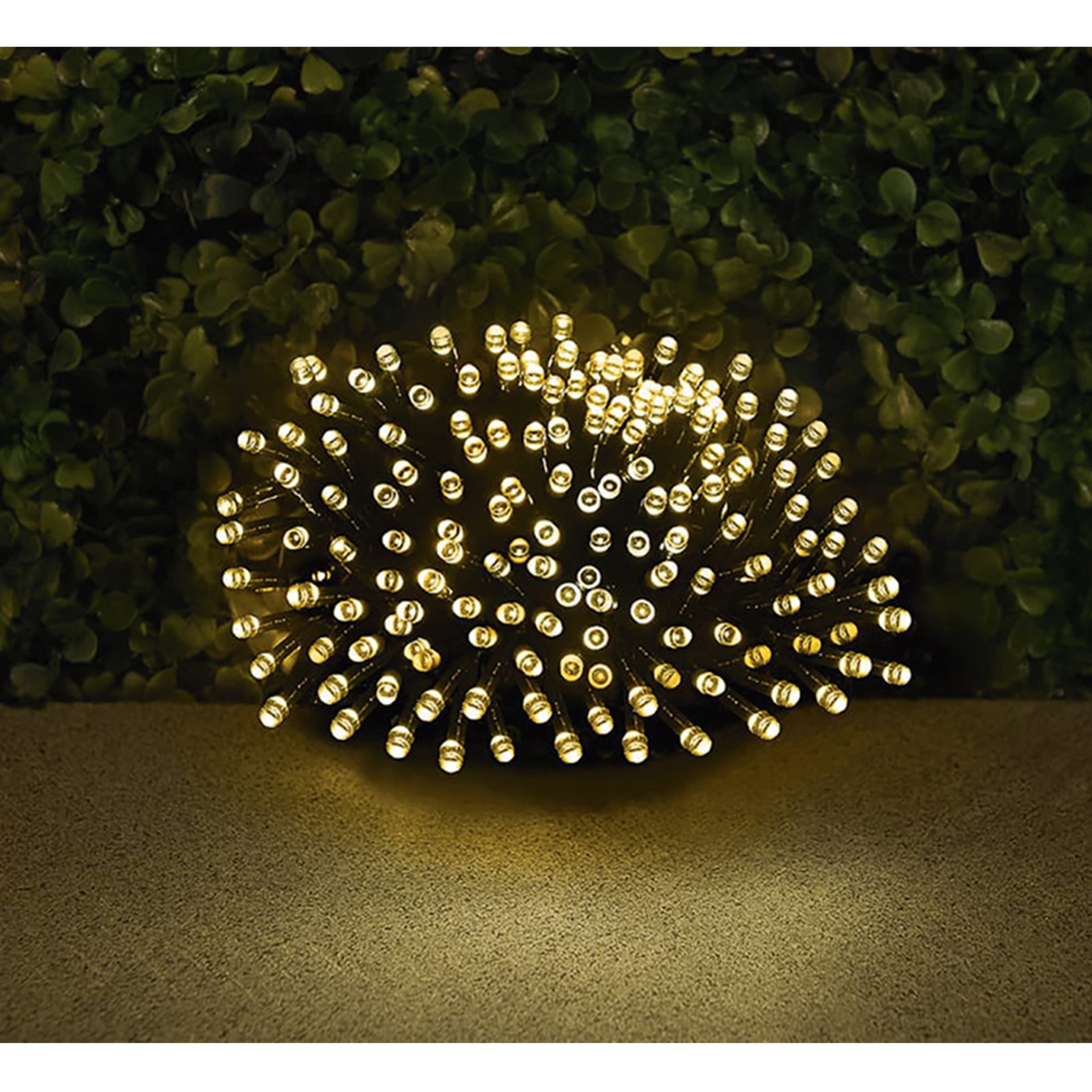 Lichterkette Solar 240 LED weiß