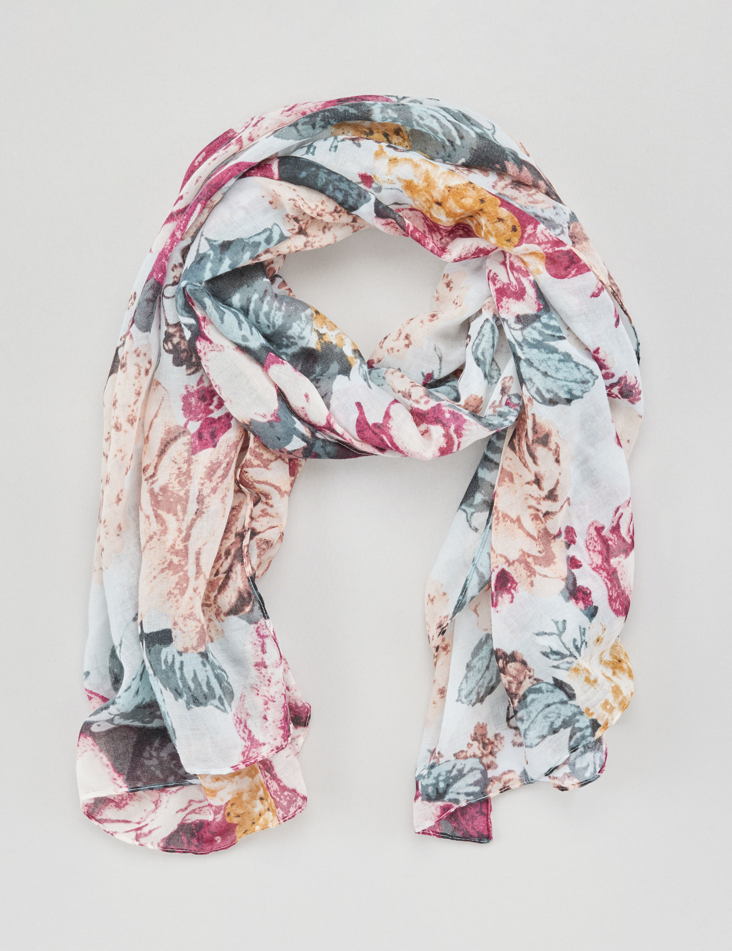 Weiches Tuch mit Rosen-Muster