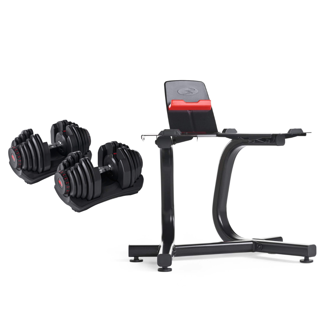 BowFlex SelectTech 1090i verstellbare Hantel - Paar & Stand