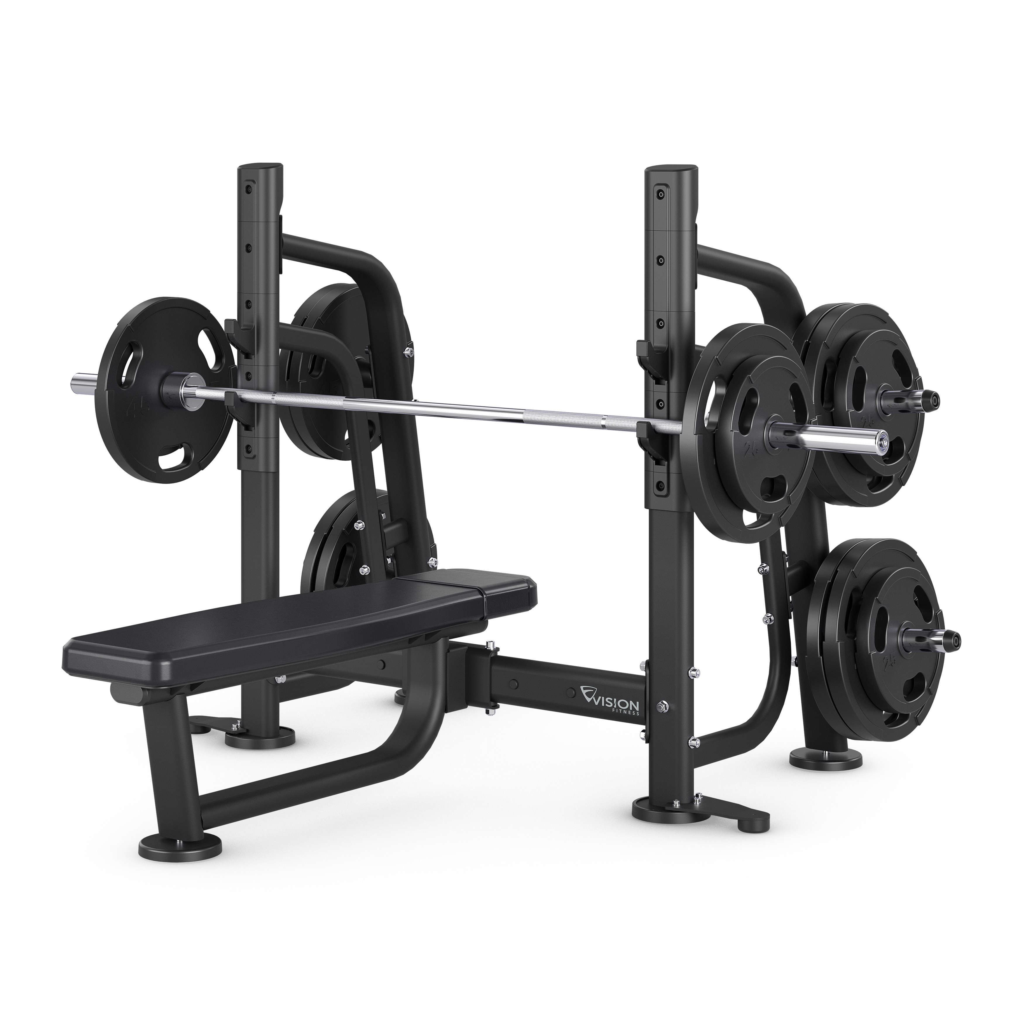 Vision Fitness FW78 Olympic Flat Bench