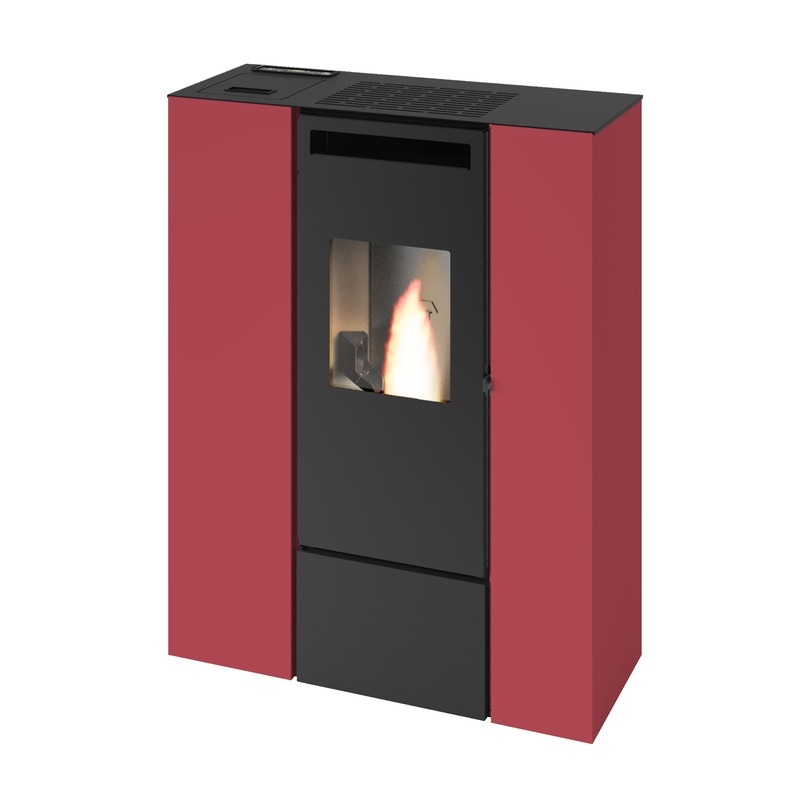 Punto Fuoco Pia Can Up kanalisierbarer Slim-Pelletofen 10 kW