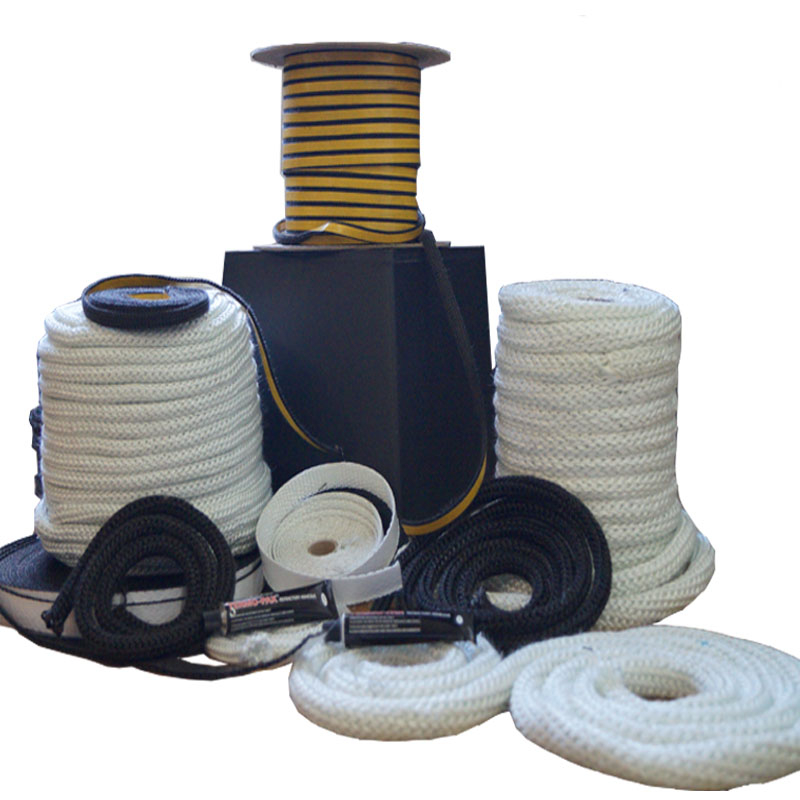 Dichtung für Kaminöfen rund anthrazit 18mm