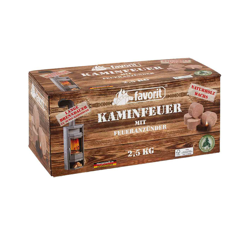 Kaminfeuer XXL Jumbo Anzünder 2,5 kg