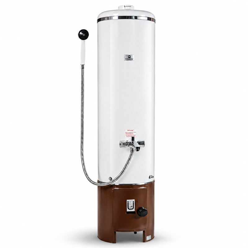 Badeofen 100 Liter komplett drucklos mit Mischbatterie