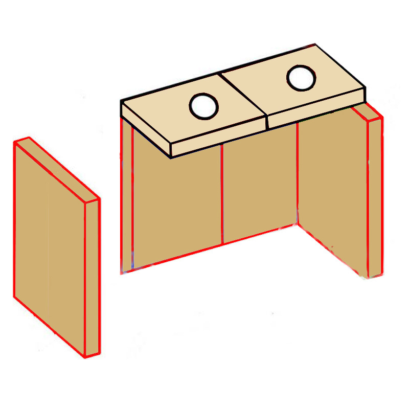 Ausmauerung Vermiculite passend für Kaminofen Borneo von Limex