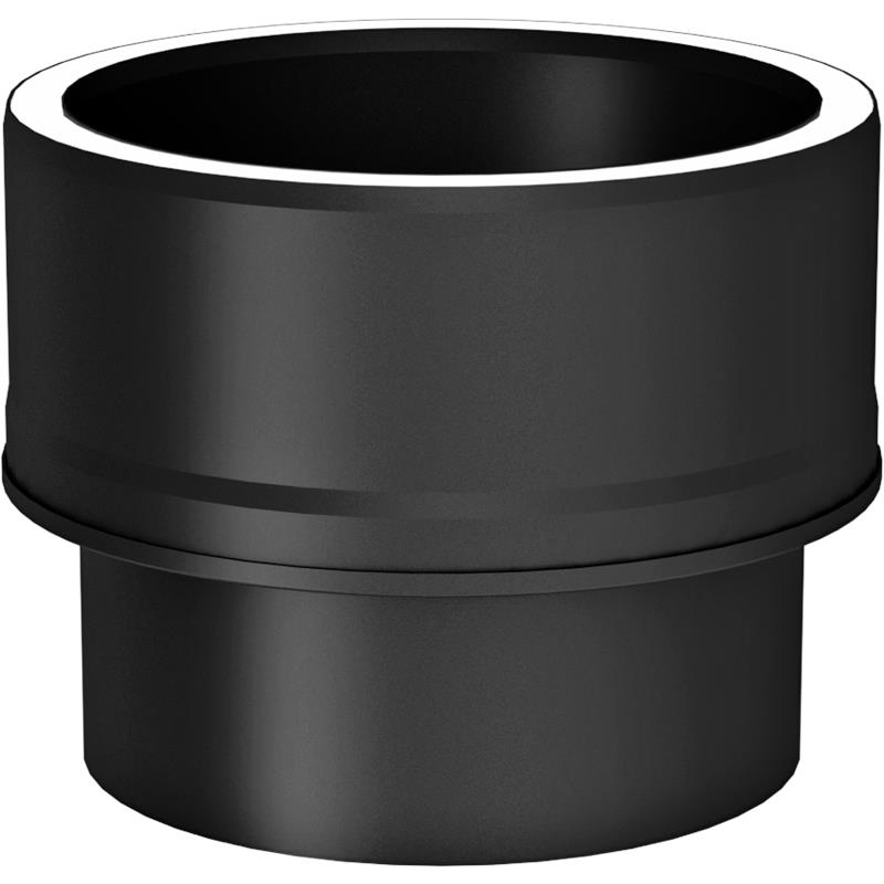 Tecnovis Tec-Protect Übergang von Kaminofen auf Tec-Protect Gussgrau DN 150mm