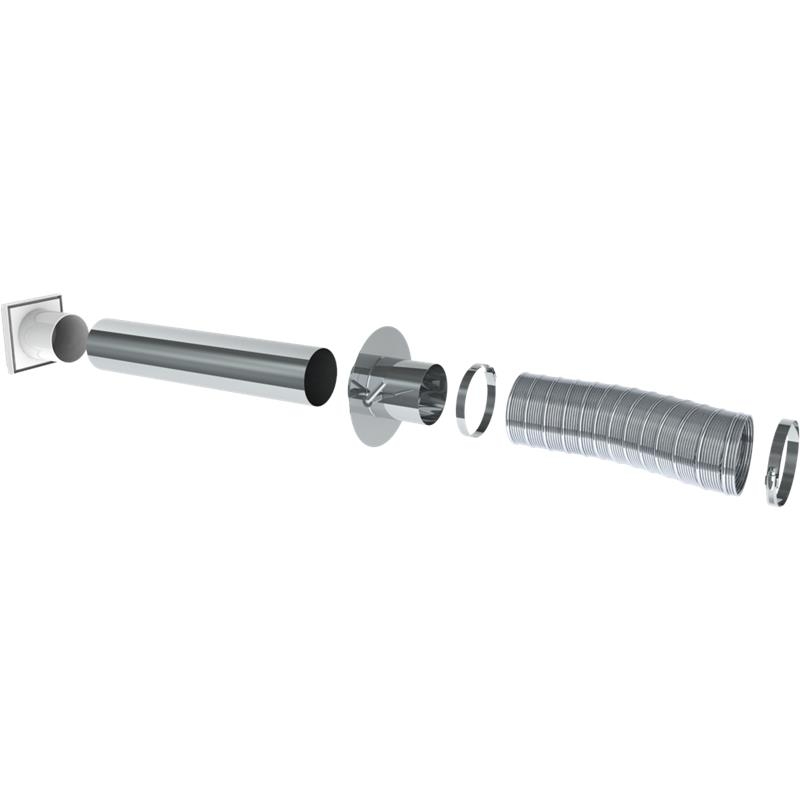 Zuluftsystem AIR für Kaminöfen Raumluftunabhängig aussen Luft zufuhr