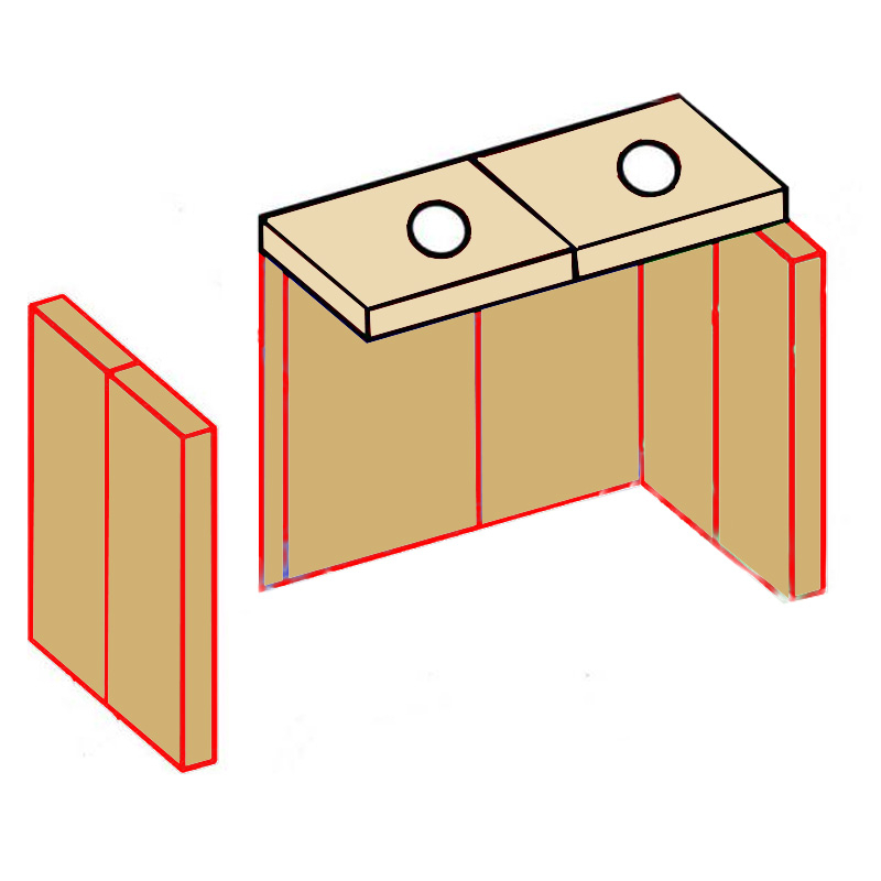 Ausmauerung Vermiculite passend für Kaminofen Alpha Vision von Eurotherm