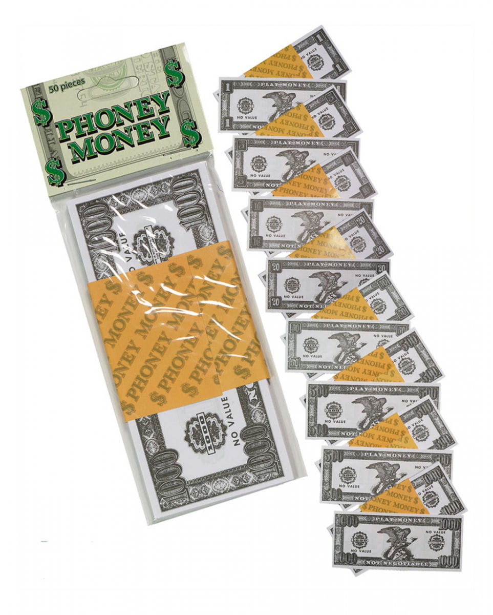 100 Dollar Spielgeld Scheine 50 St.