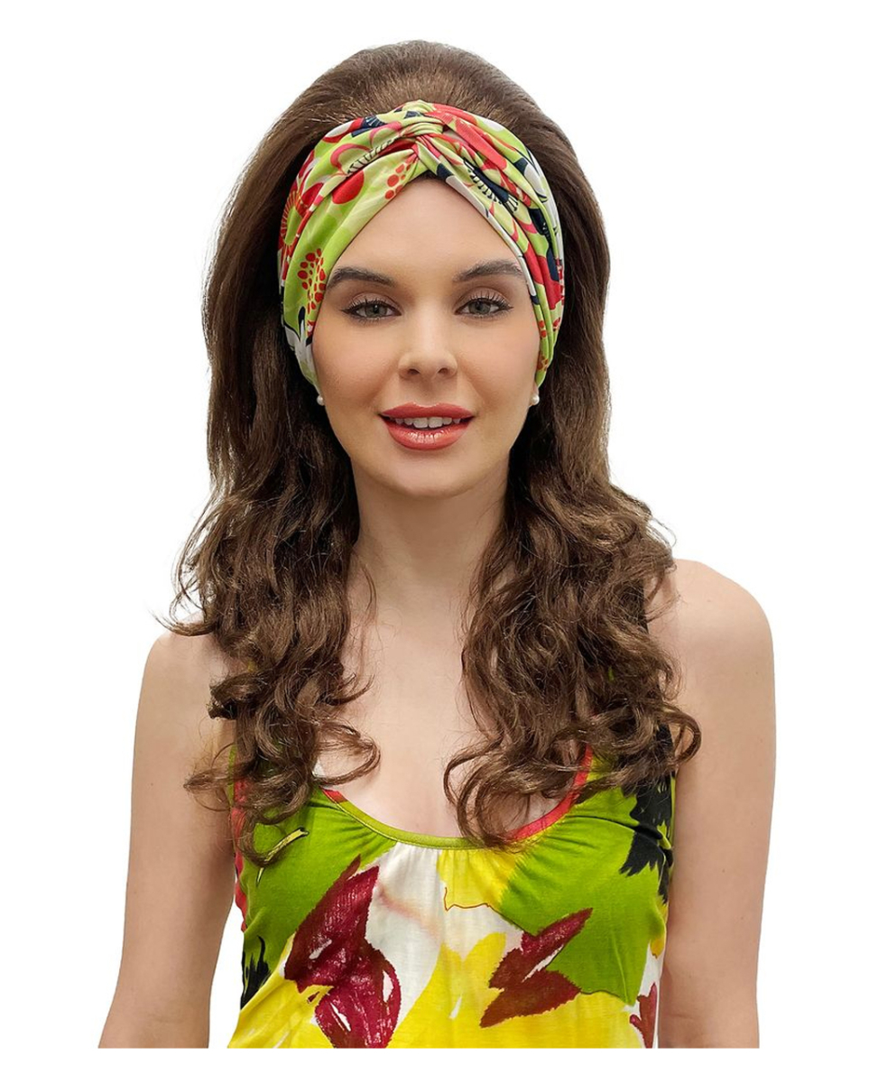 60er Jahre Mitzi Perücke mit Haarband