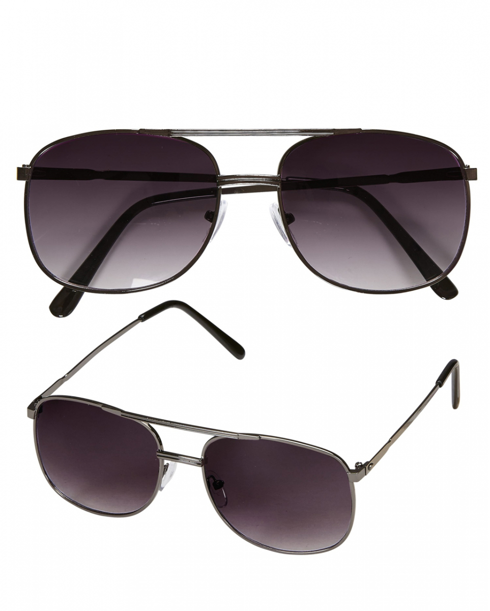 Kultige Kostüm Sonnenbrille im 80s Look