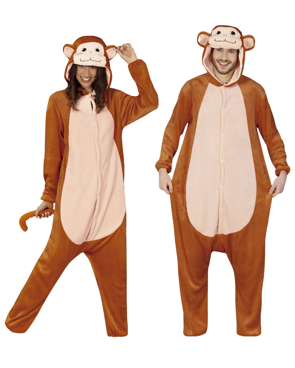 Affen Kostüm Unisex Onesie