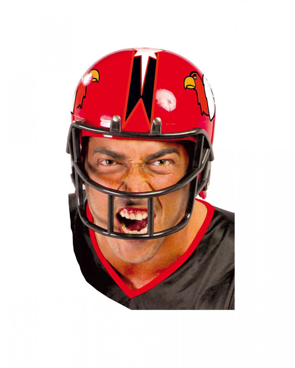 Roter American Football Helm