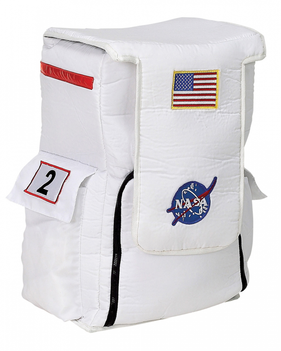Weißer Astronauten Rucksack