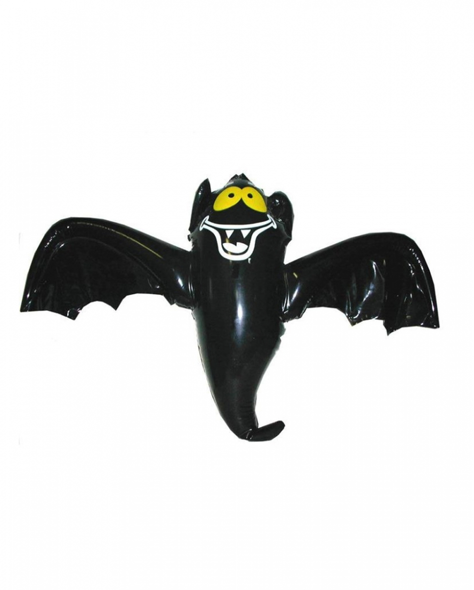 Aufblasbare Schwarze Fledermaus 130cm