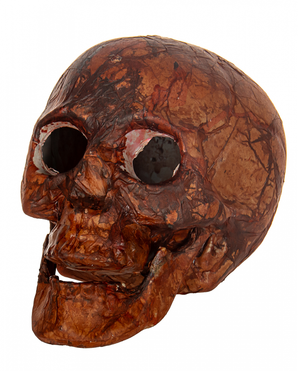 Blutiger Totenschädel mit LED