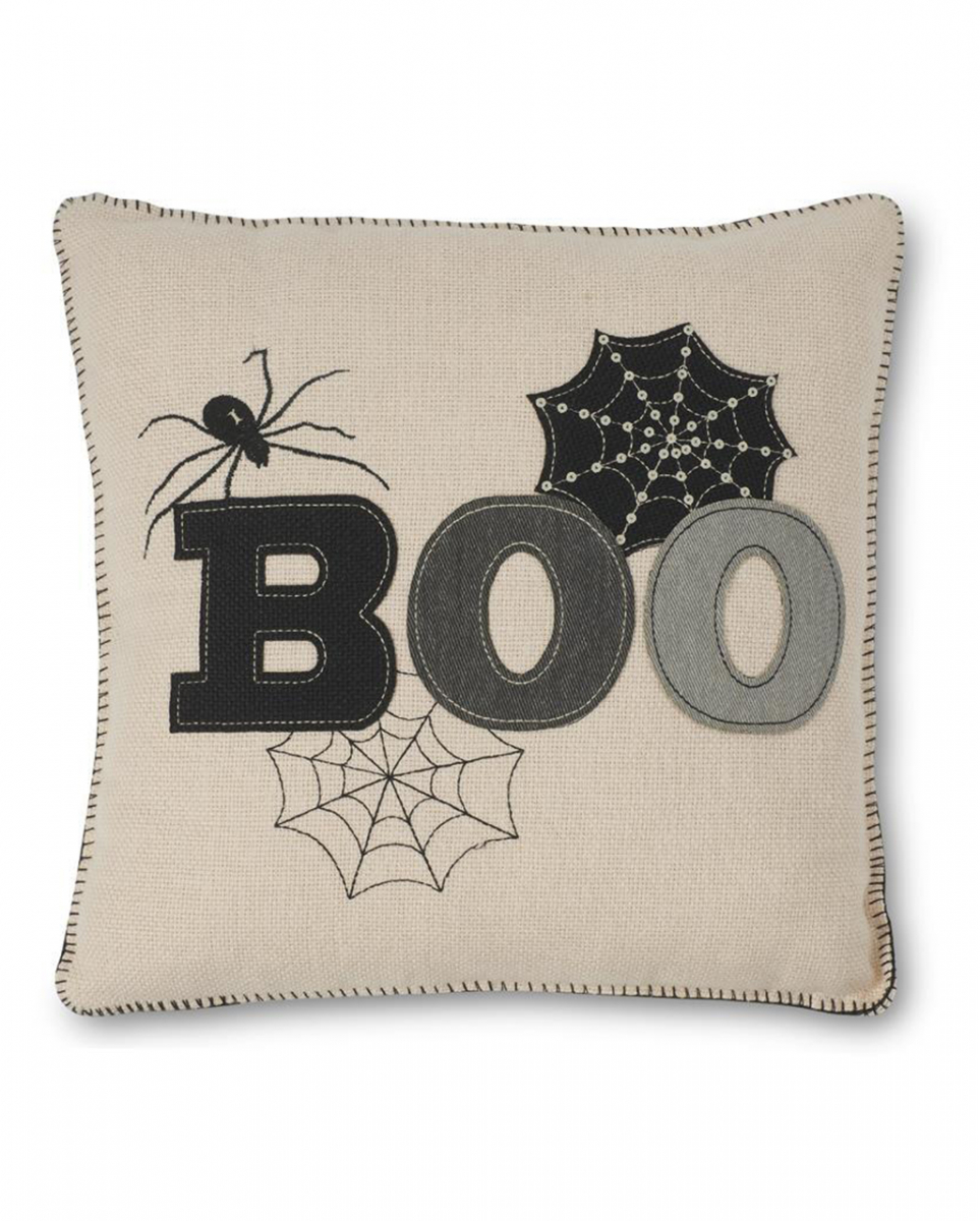 'Boo' Halloween Signature Kissen 43x43cm