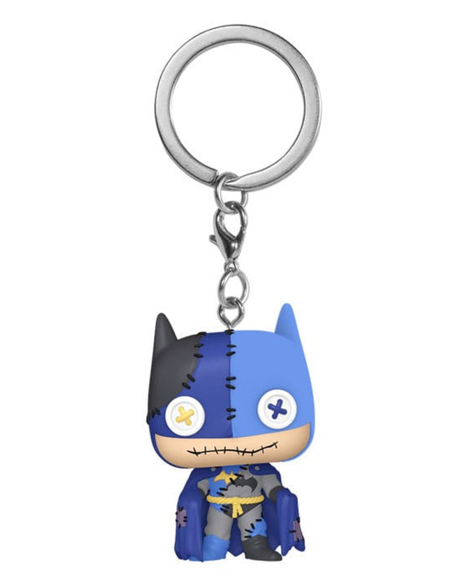 DC Patchwork Batman Funko Pocket POP! Schlüsselanhänger