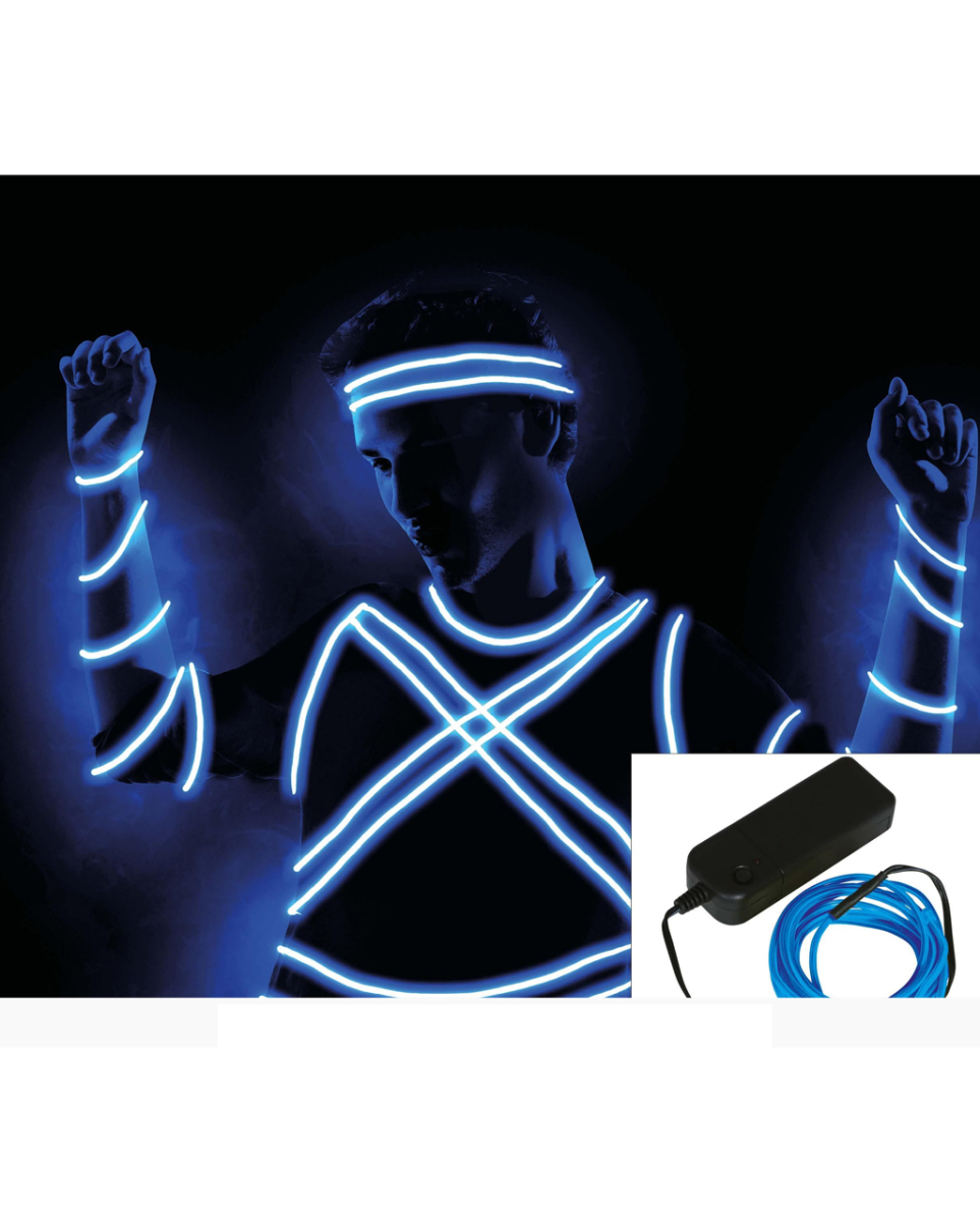 EL-Leuchtkabel Blau 5m