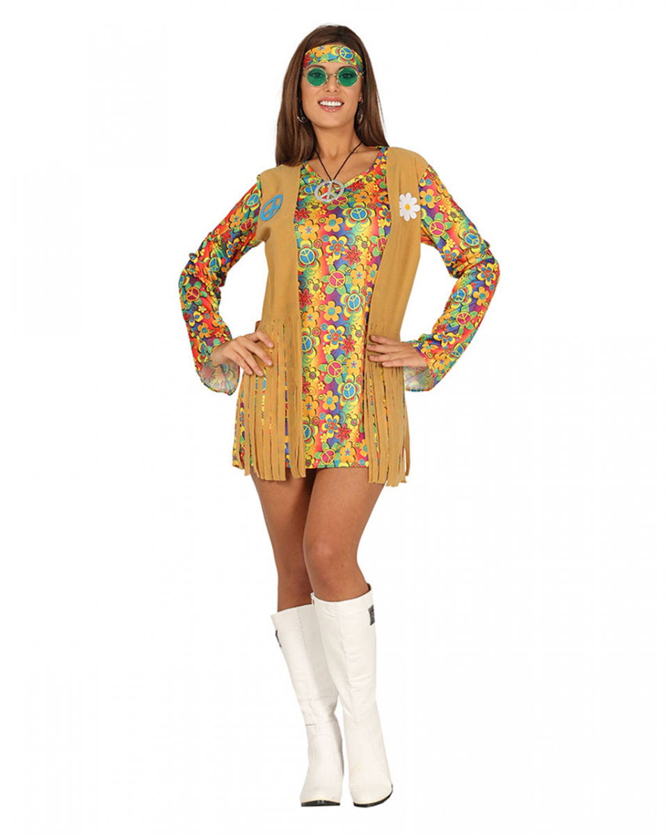 Allegra Hippiekostüm für Damen